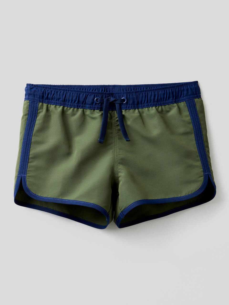 Swim trunks with logo print image number 1