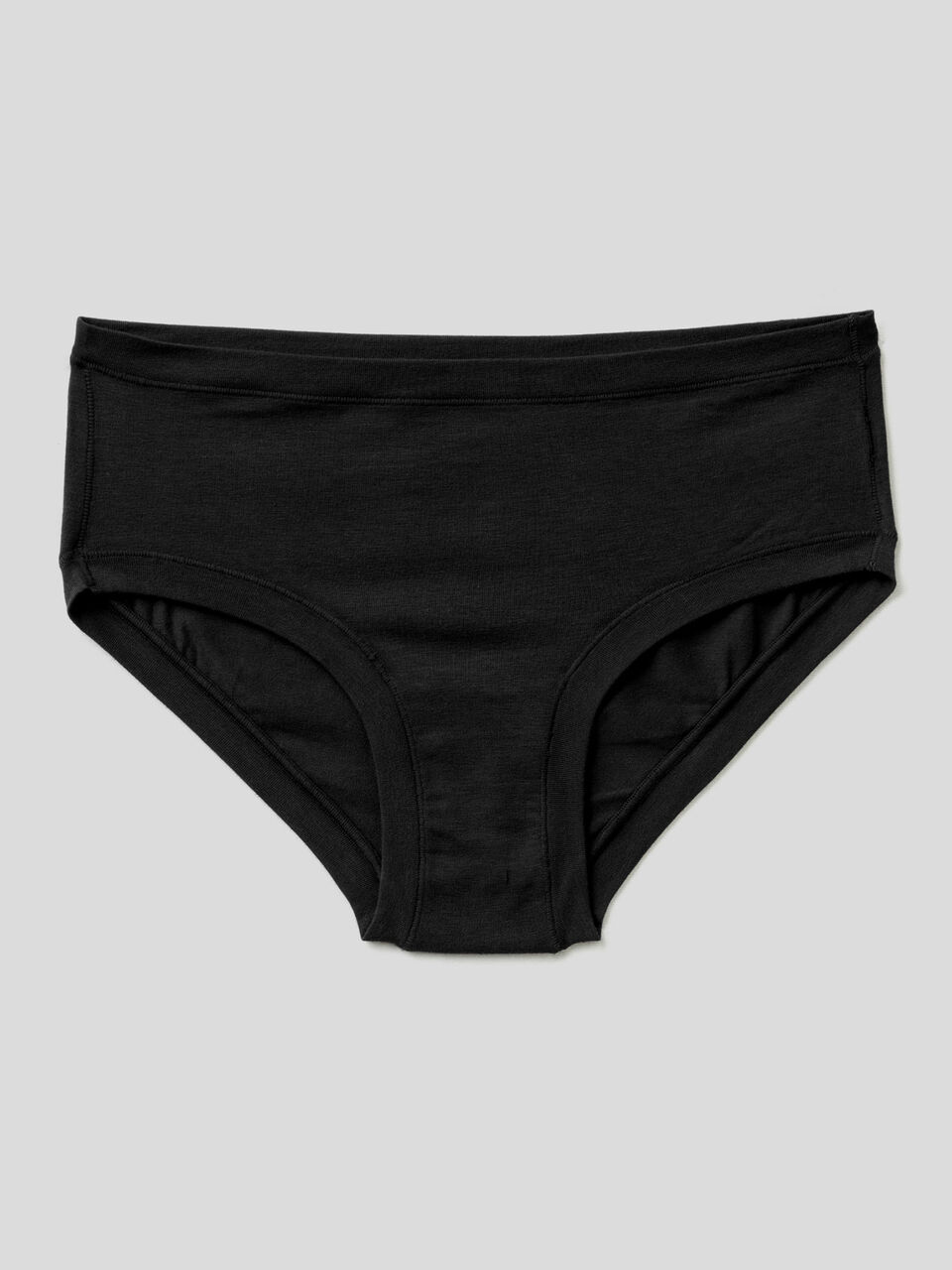 Slip fianco alto in cotone bio super stretch image number 1
