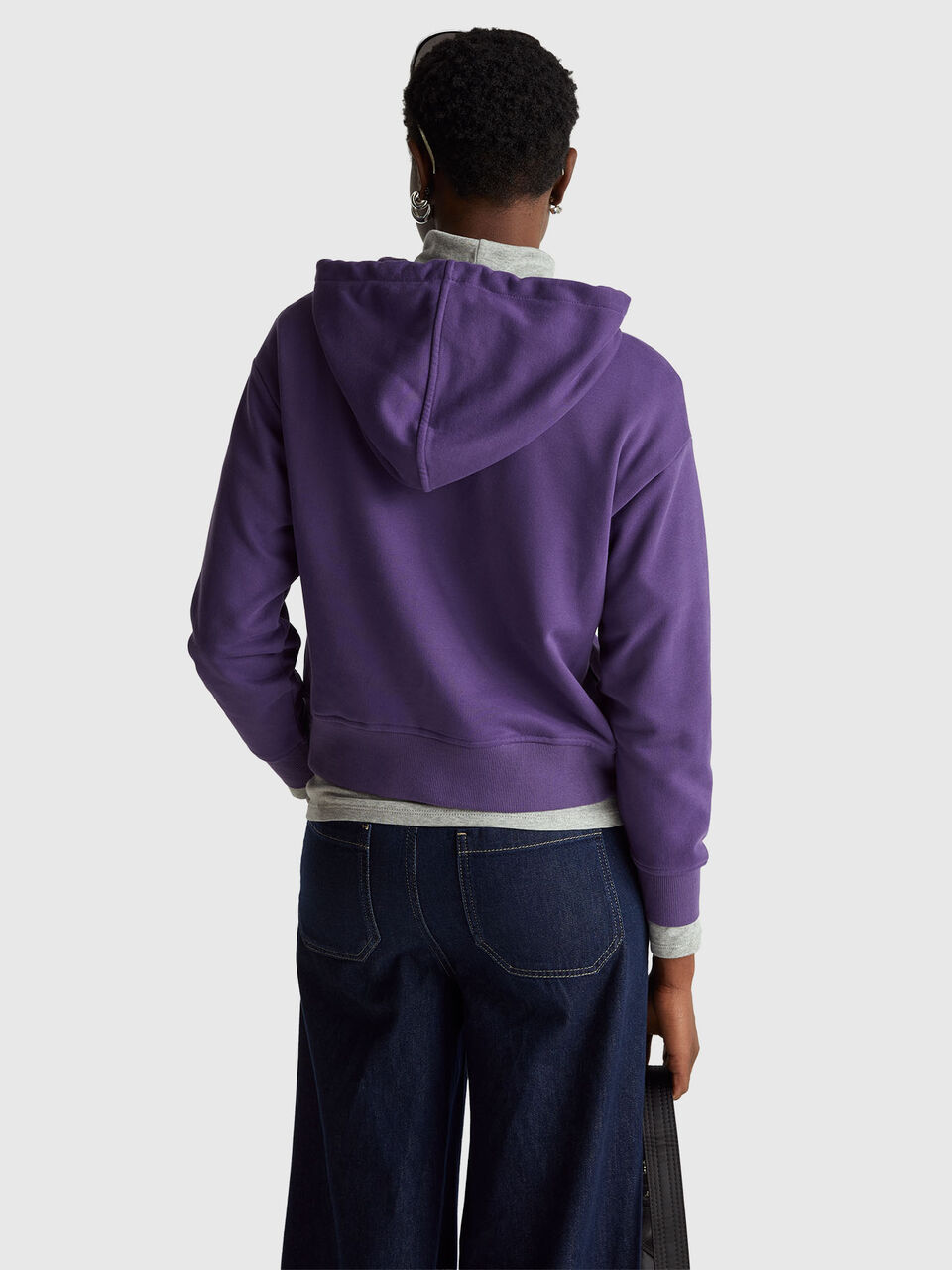 SWEATER W/HOOD Damen image number null