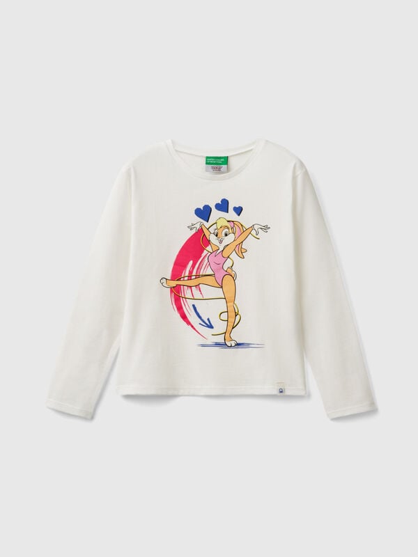 T-shirt ©Looney Tunes en coton bio chaud Filles