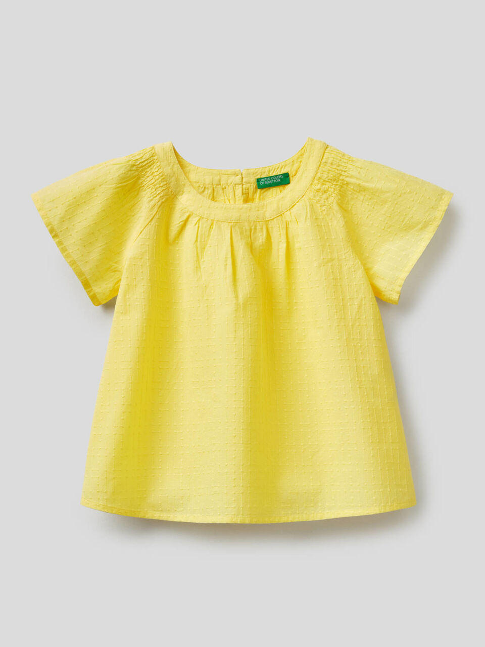 Bestickte Bluse aus 100% Baumwolle image number 1