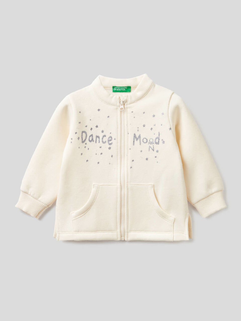 Sweatshirt mit Reißverschluss und Taschen vorne image number 1