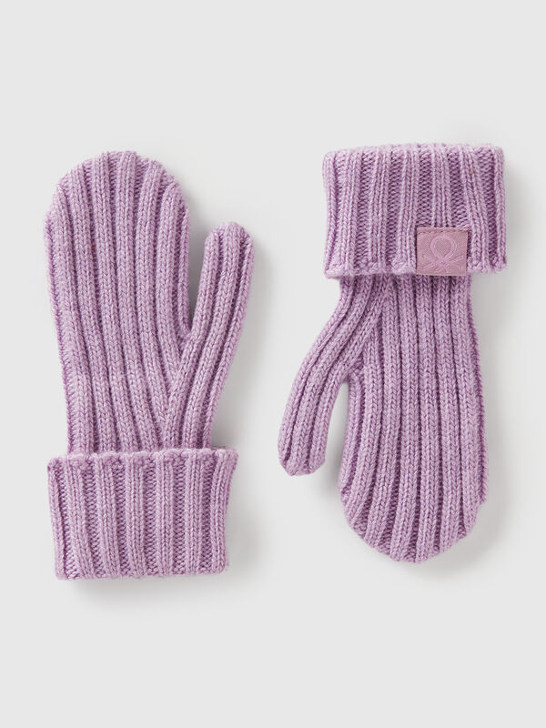 Muffole in misto lana Bambino