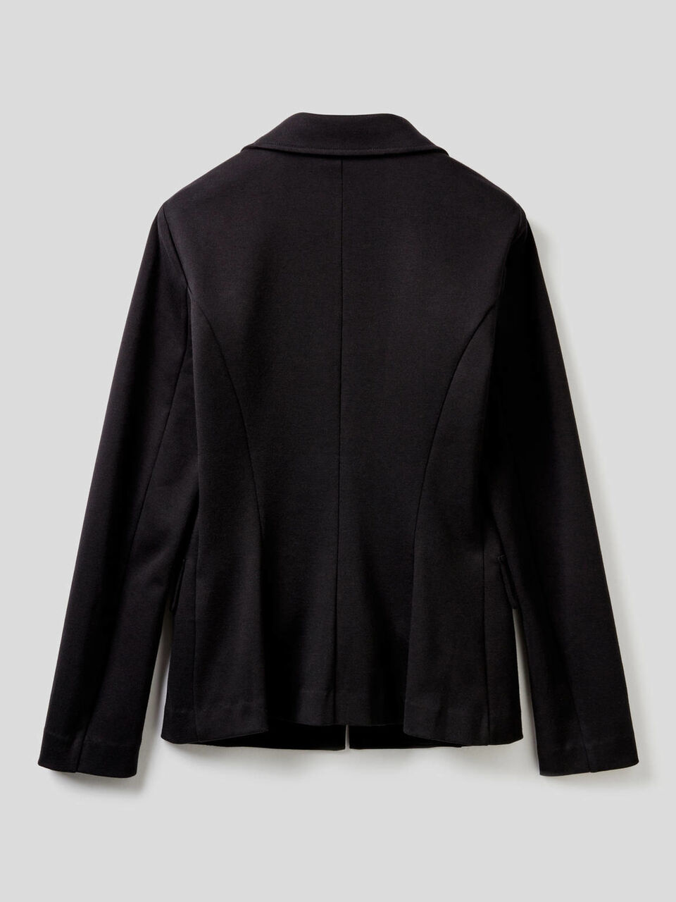Blazer in misto cotone stretch image number 2