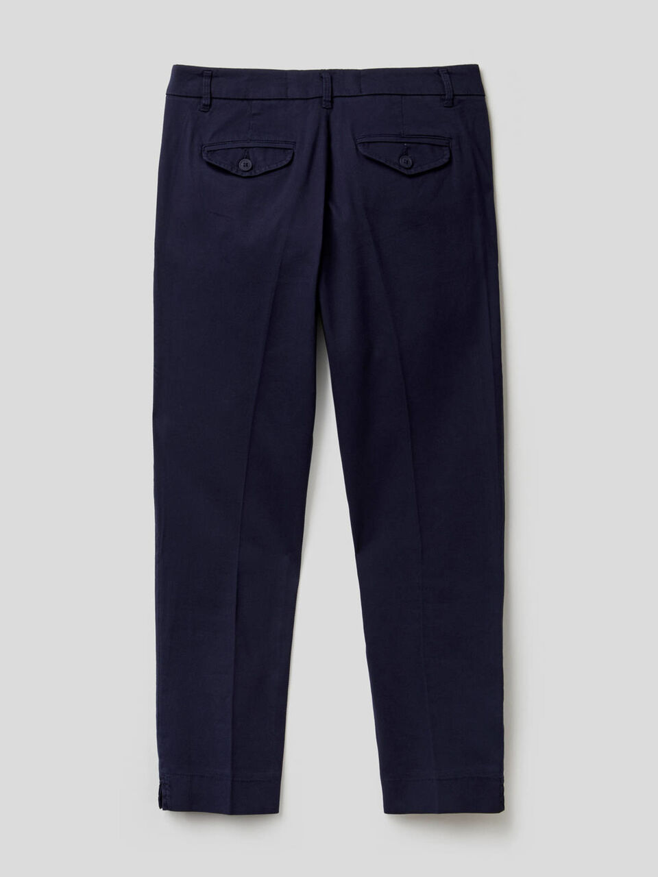 Cropped chinos in stretch cotton image number 2
