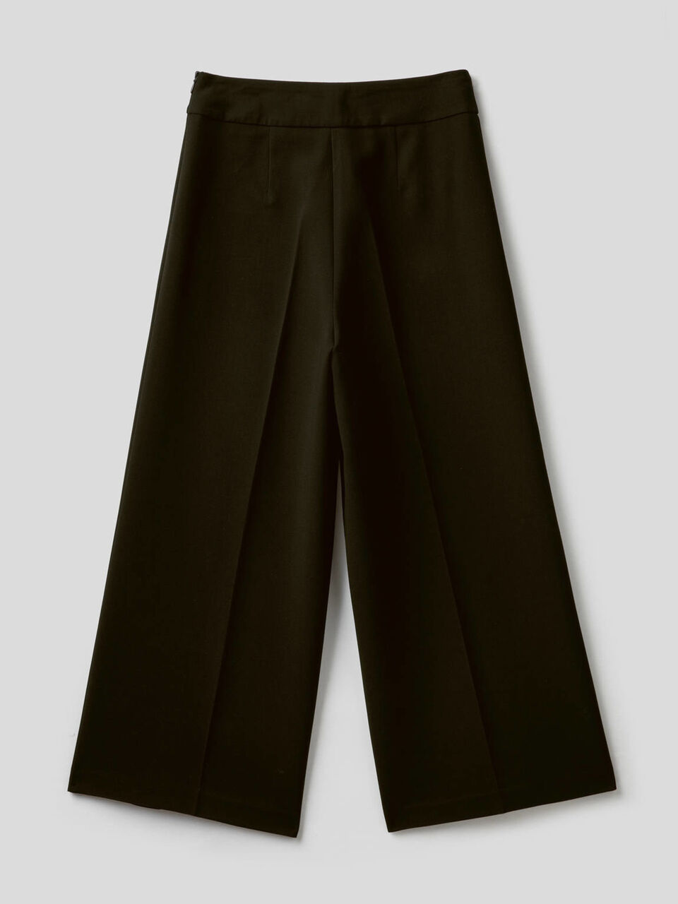 Cropped wide leg trousers image number 2