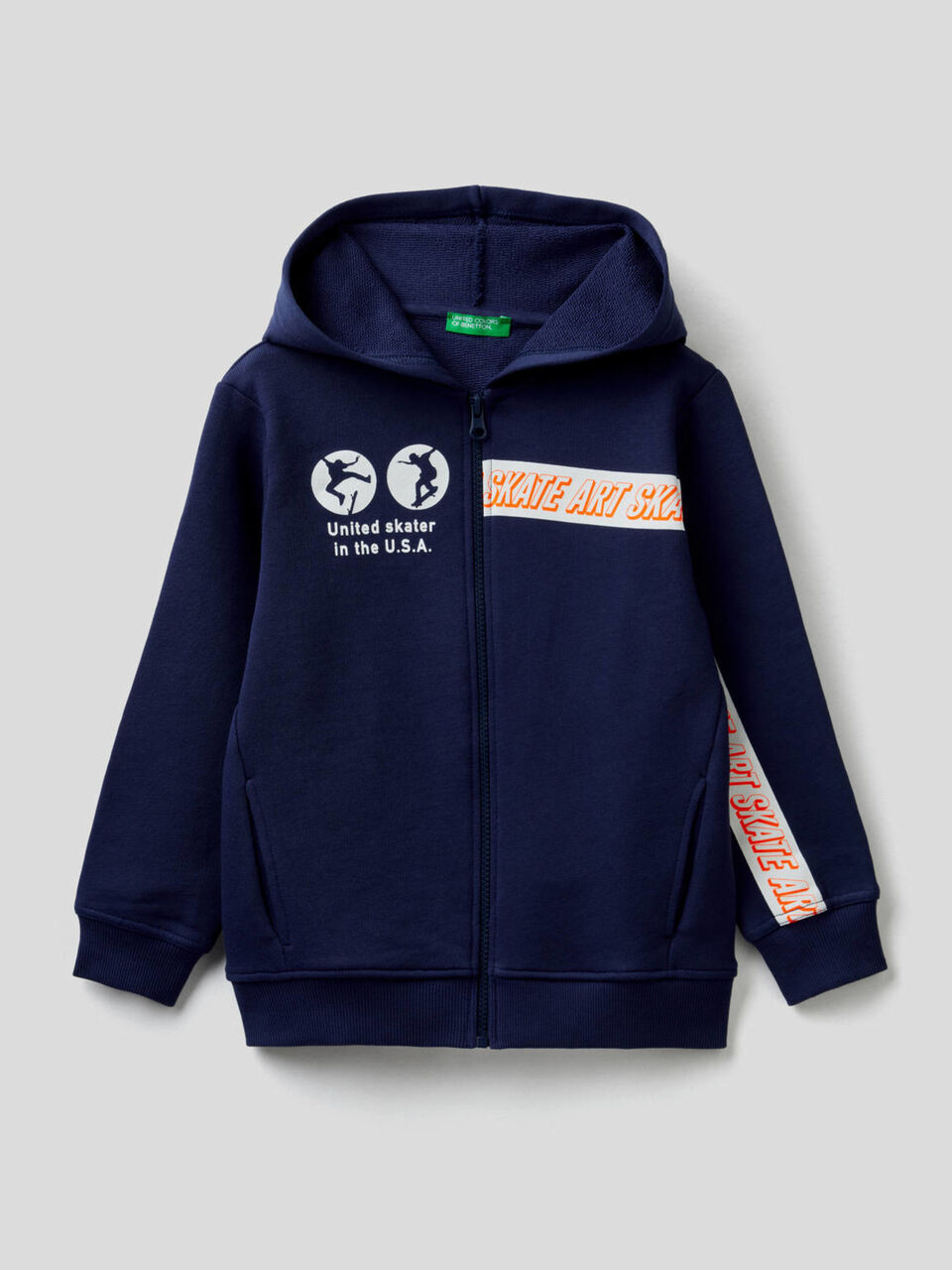 Zip-up hoodie image number 1