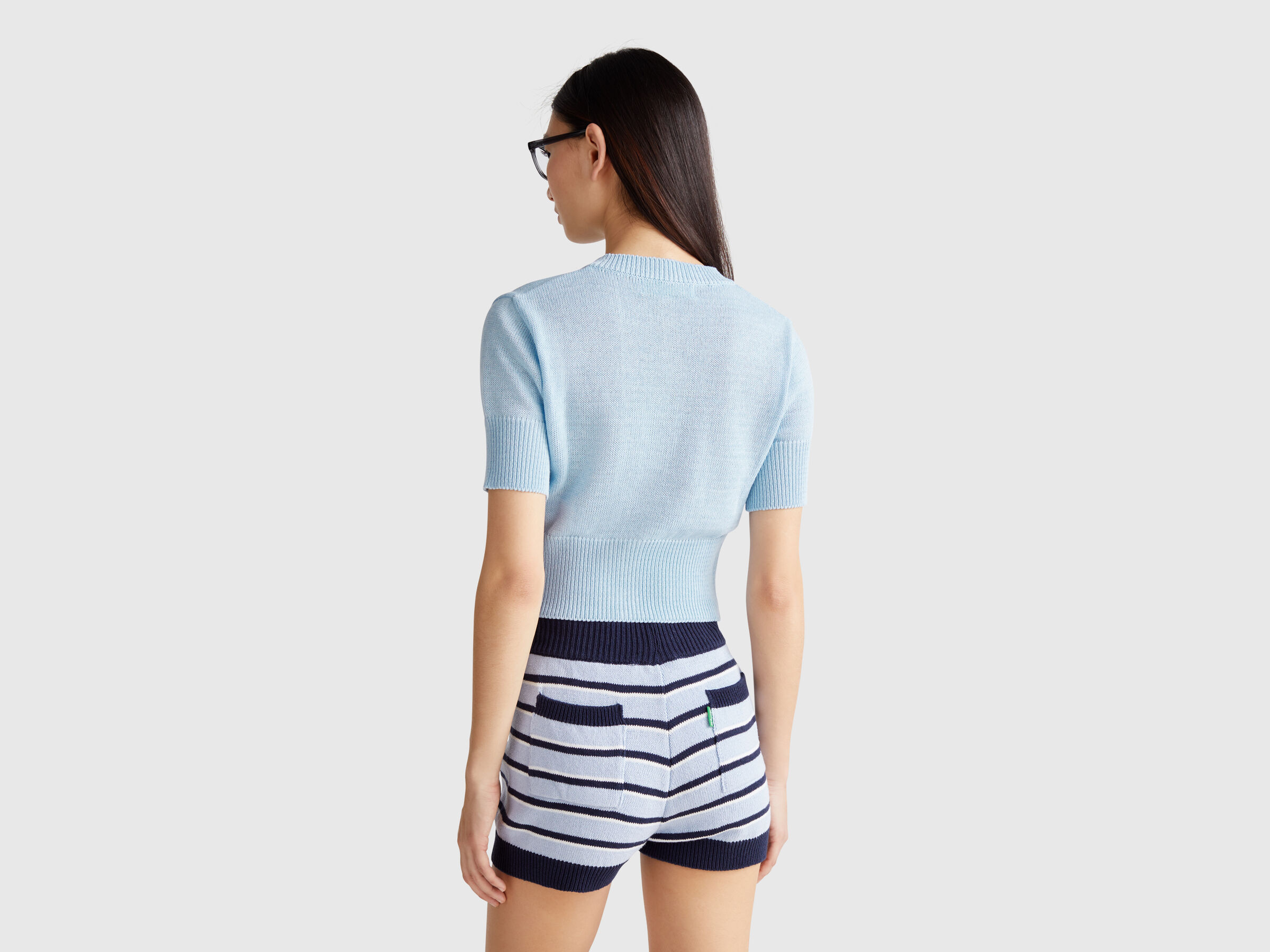 BUTTONED SWEATER H/S Women image number 1