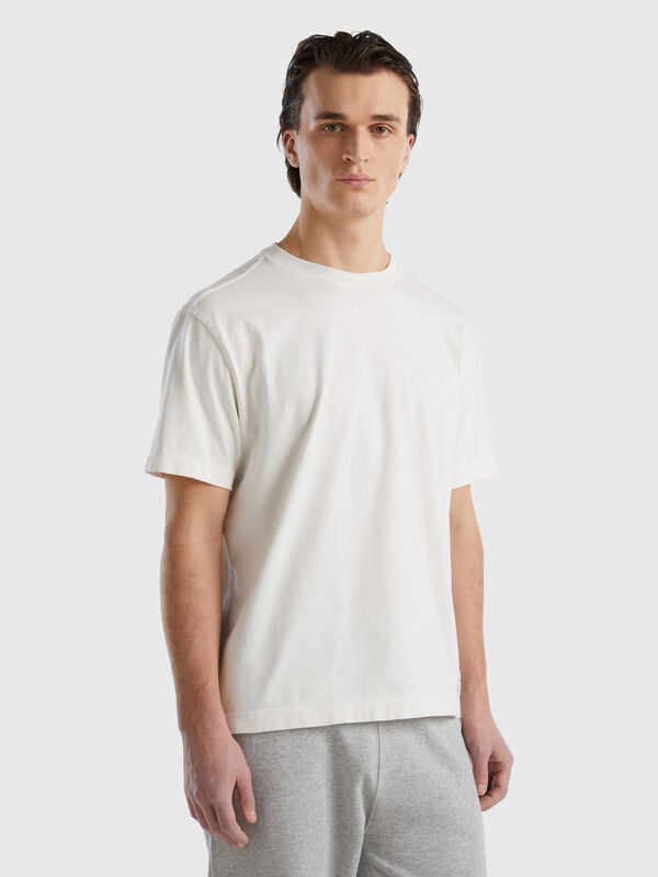 T-shirt girocollo 100% cotone bio Uomo