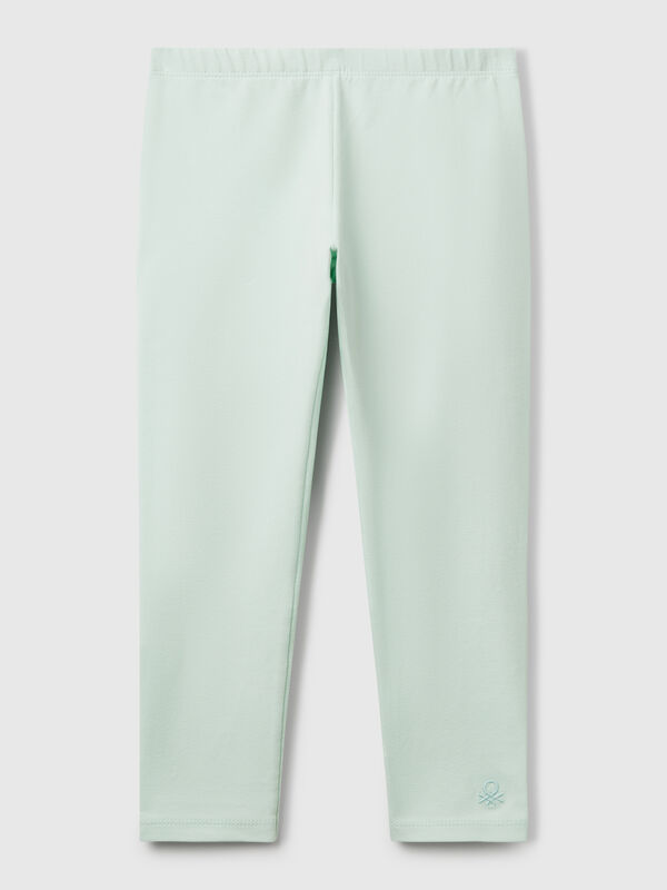 Leggings aus Stretch-Baumwolle Mädchen