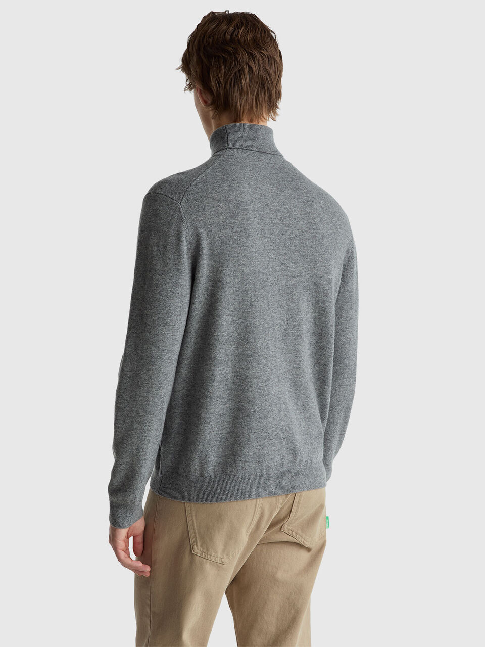 TURTLE NECK SWEATER Men image number null
