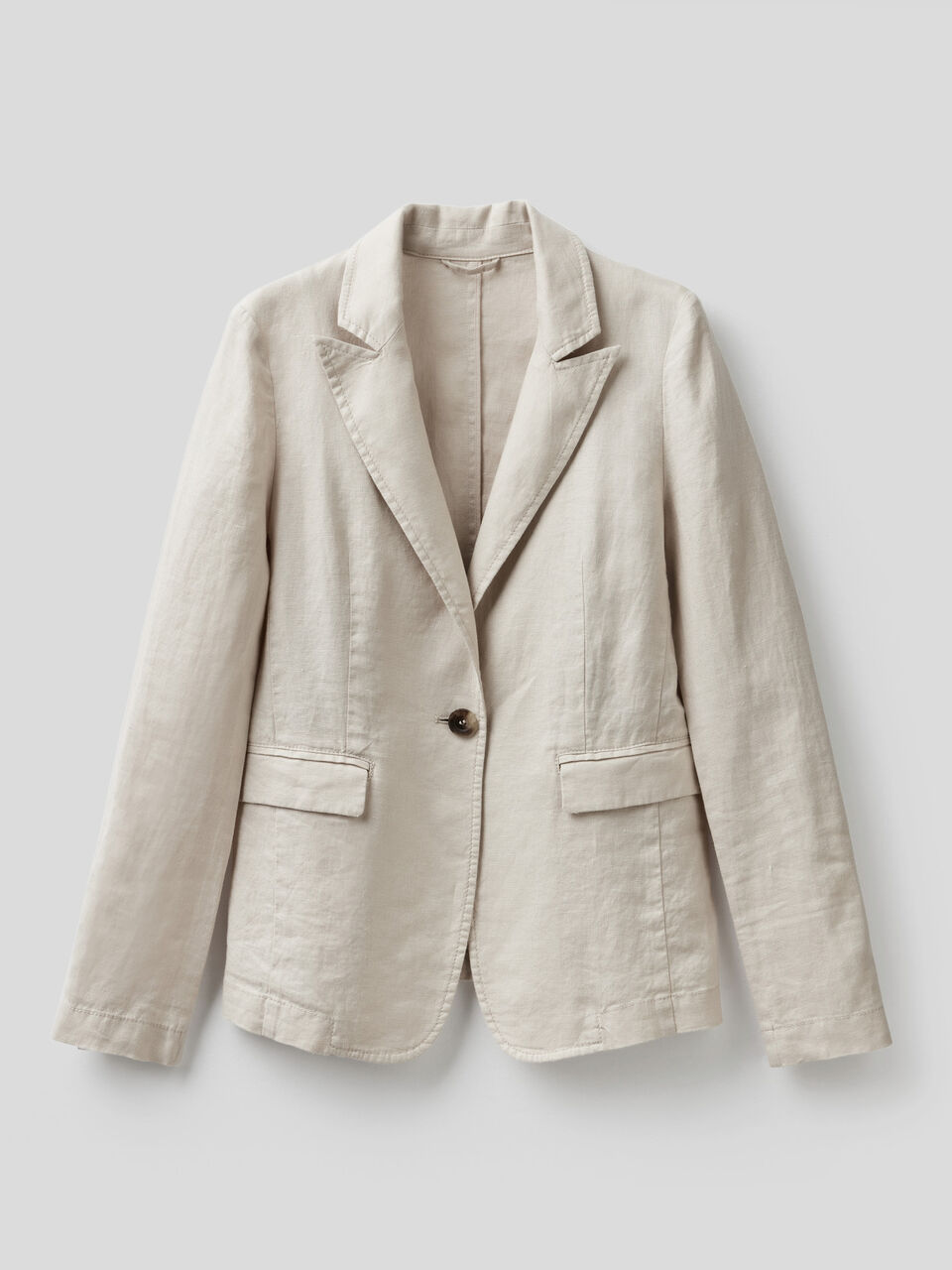Blazer cintré 100% lin image number 1