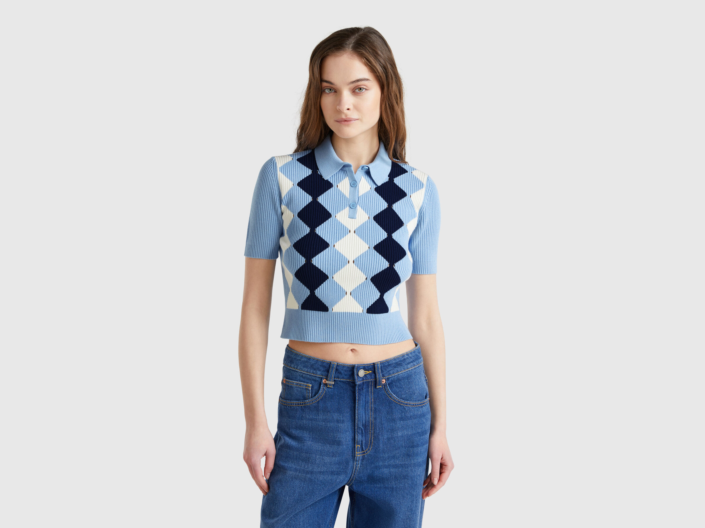 MAGLIA POLO M/M Donna image number 0