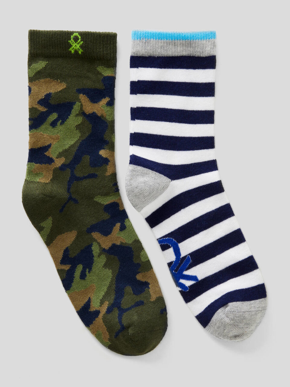 Deux paires de chaussettes fantaisie image number 1