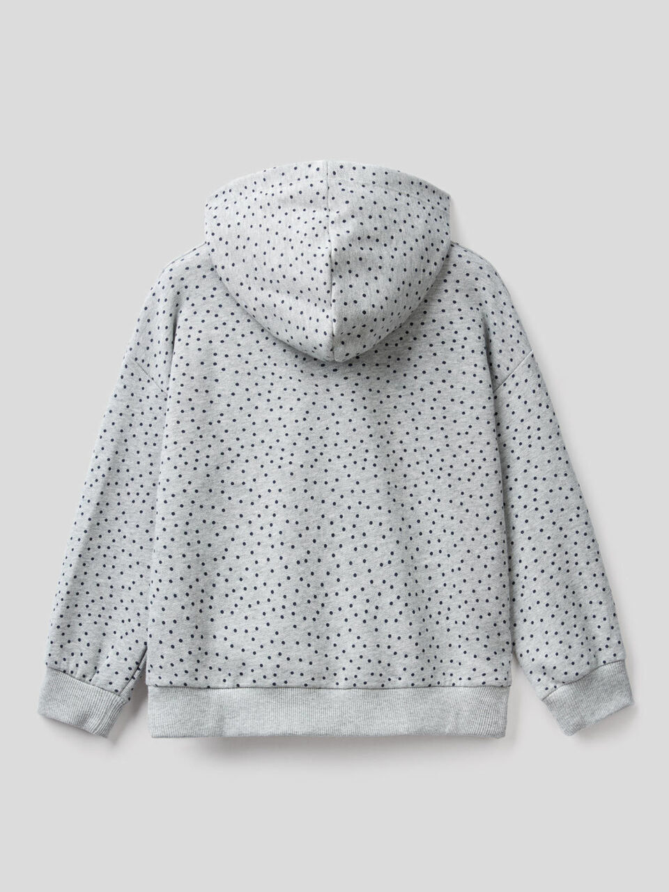 Gemustertes Sweatshirt mit Kapuze image number 2