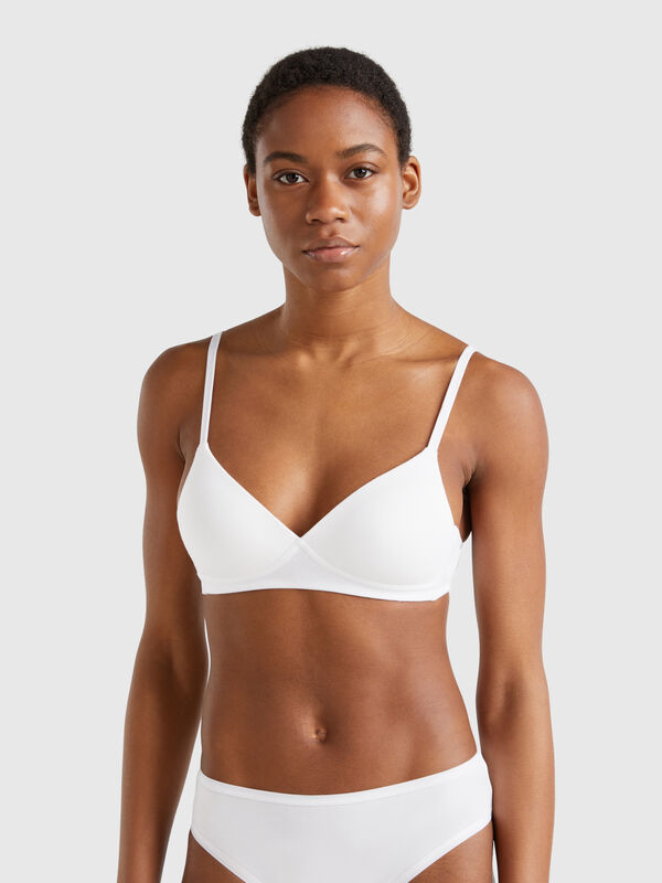 Reggiseno imbottito in cotone  Donna