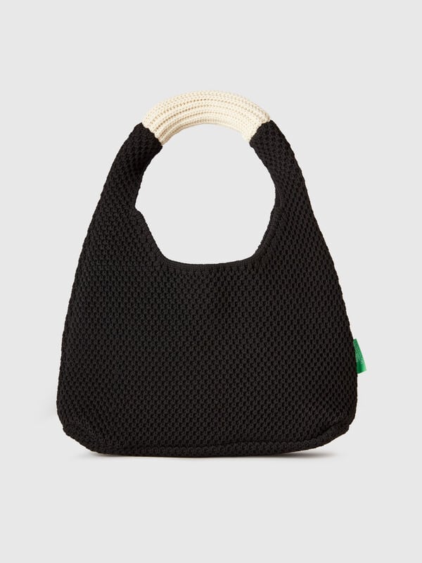 Small crochet shoulder bag Women