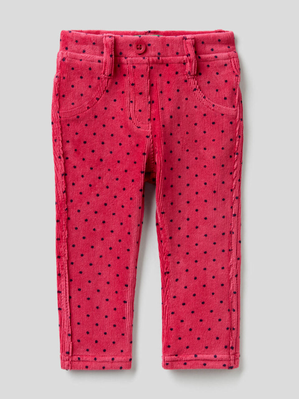 Jegging imprimé en velours image number 1