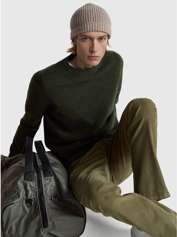 Maglia in lana Shetland Uomo