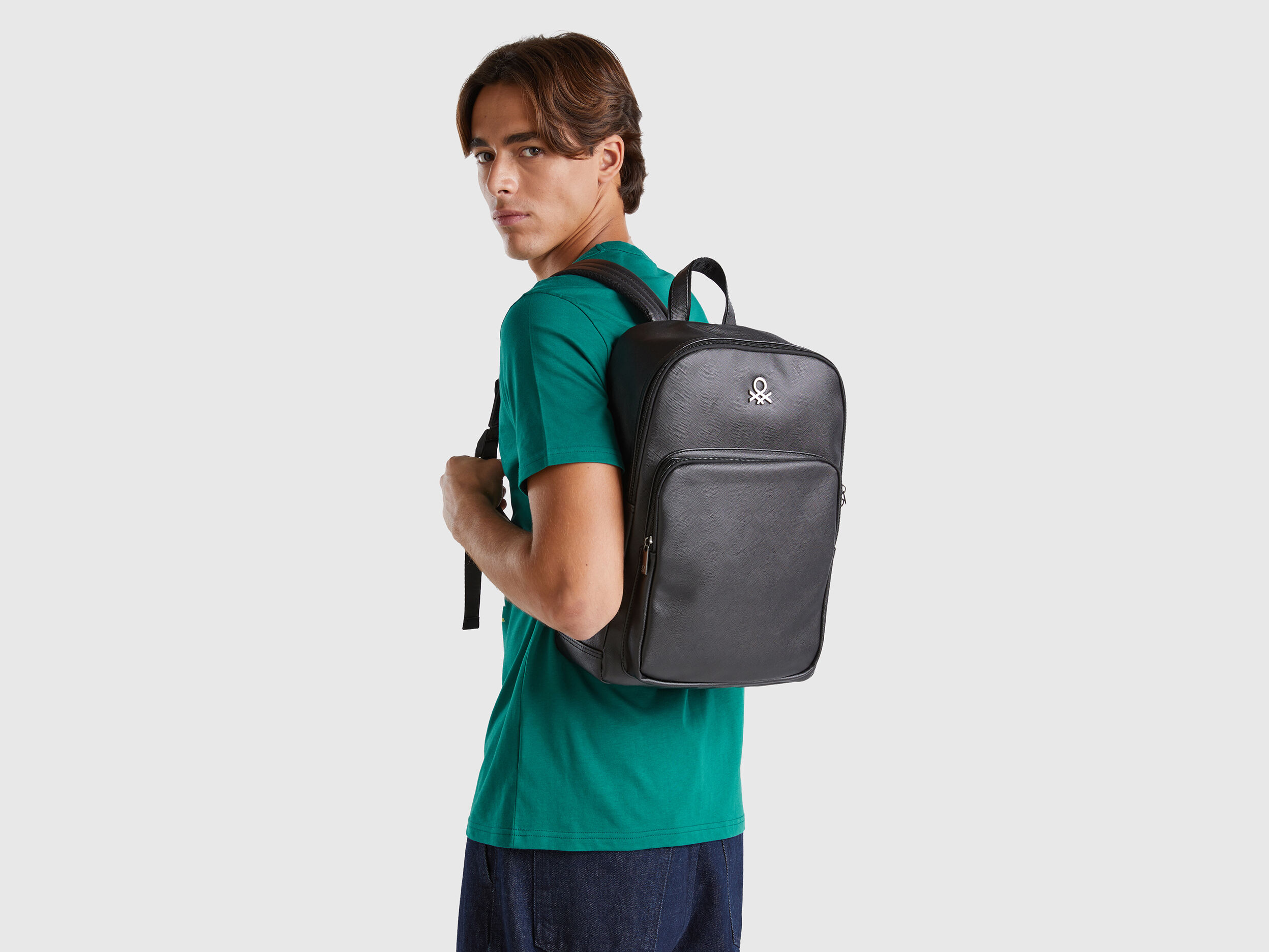 Zaino benetton nero outlet