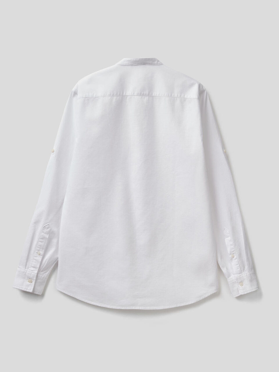 Slim fit shirt with Mandarin collar image number null