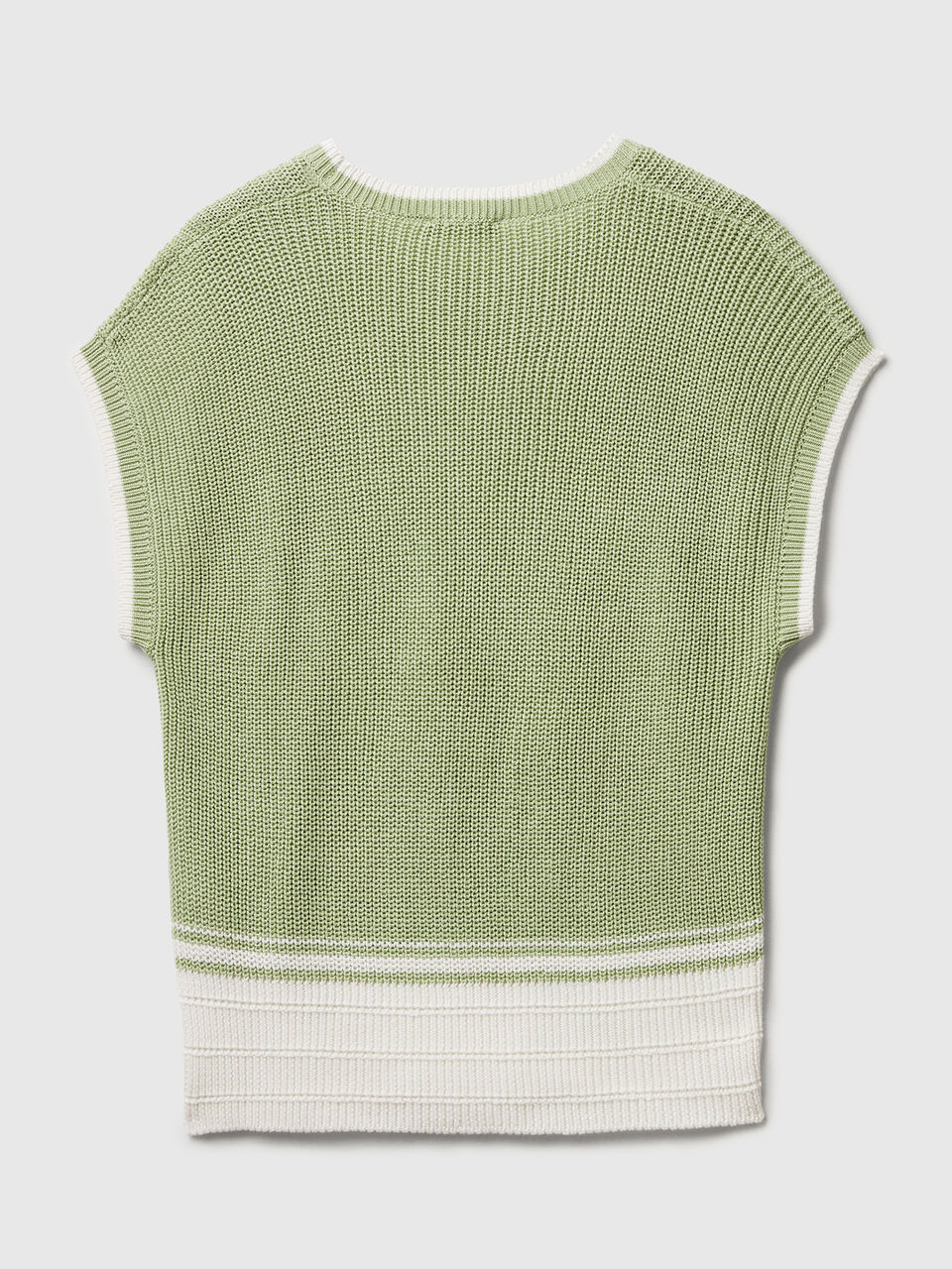 SLEEVELESS SWEATER Femme image number null