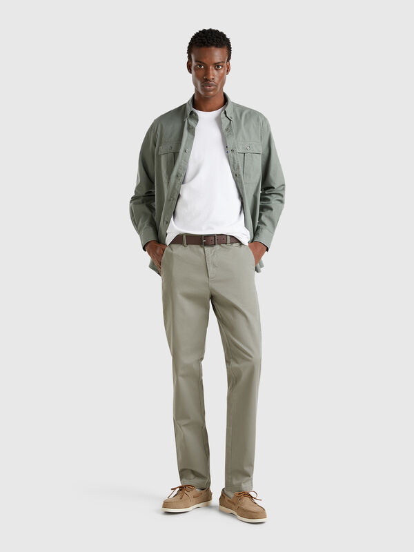 Slim-Fit-Chinohose aus Stretch-Baumwolle Herren