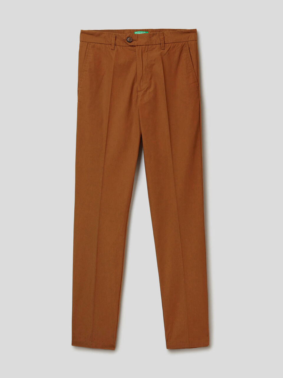 Slim fit chinos in light cotton image number 1
