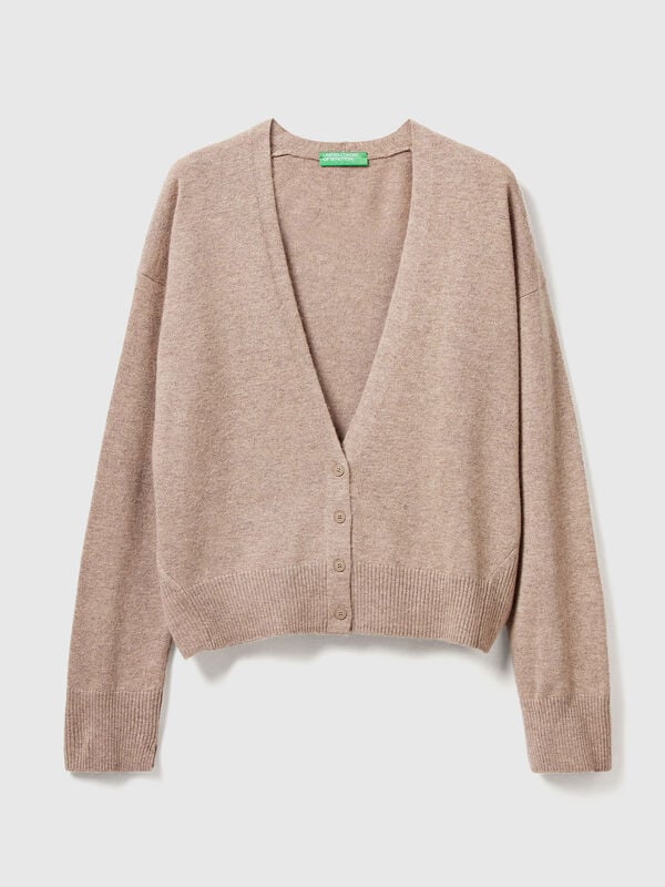 Strickjacke aus Kaschmirmischung Damen