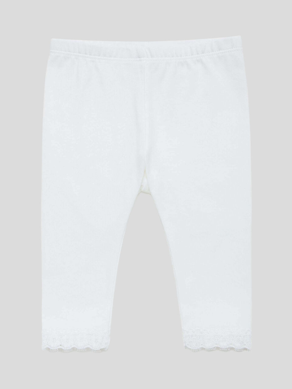 Leggings with lace image number 1