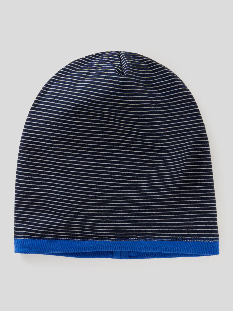 Bonnet réversible en coton stretch image number 2