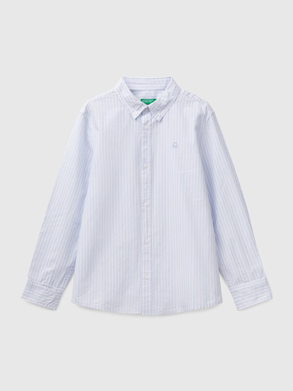 Striped button down shirt Junior Boy