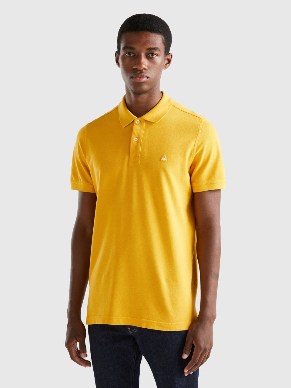 Polo discount uomo gialla