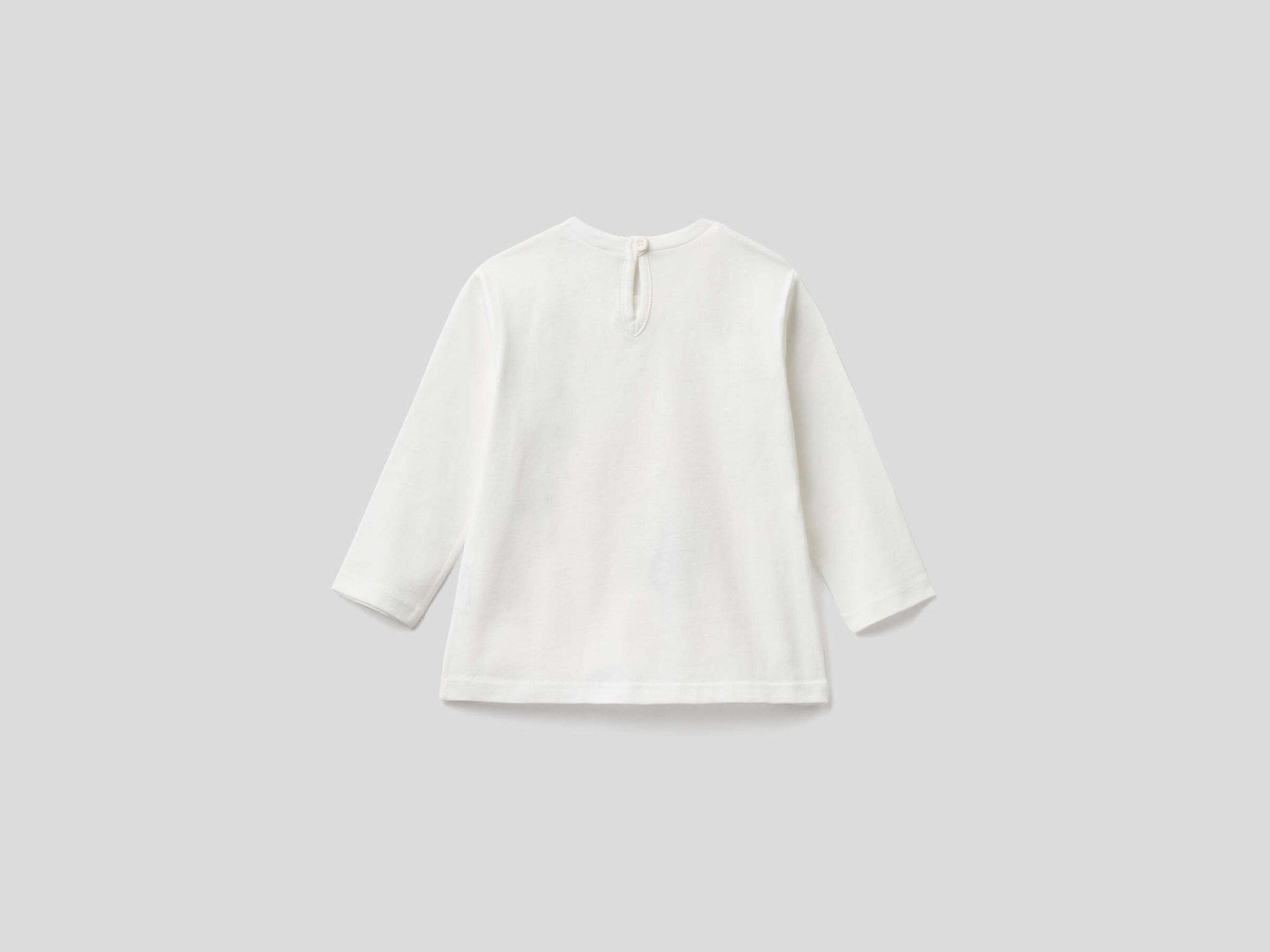 T-Shirt aus reiner Bio-Baumwolle mit langen Ärmeln image number null