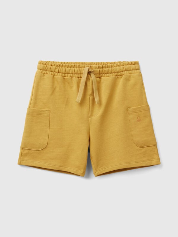 Cargo-Shorts in Bio-Baumwolle Jungen