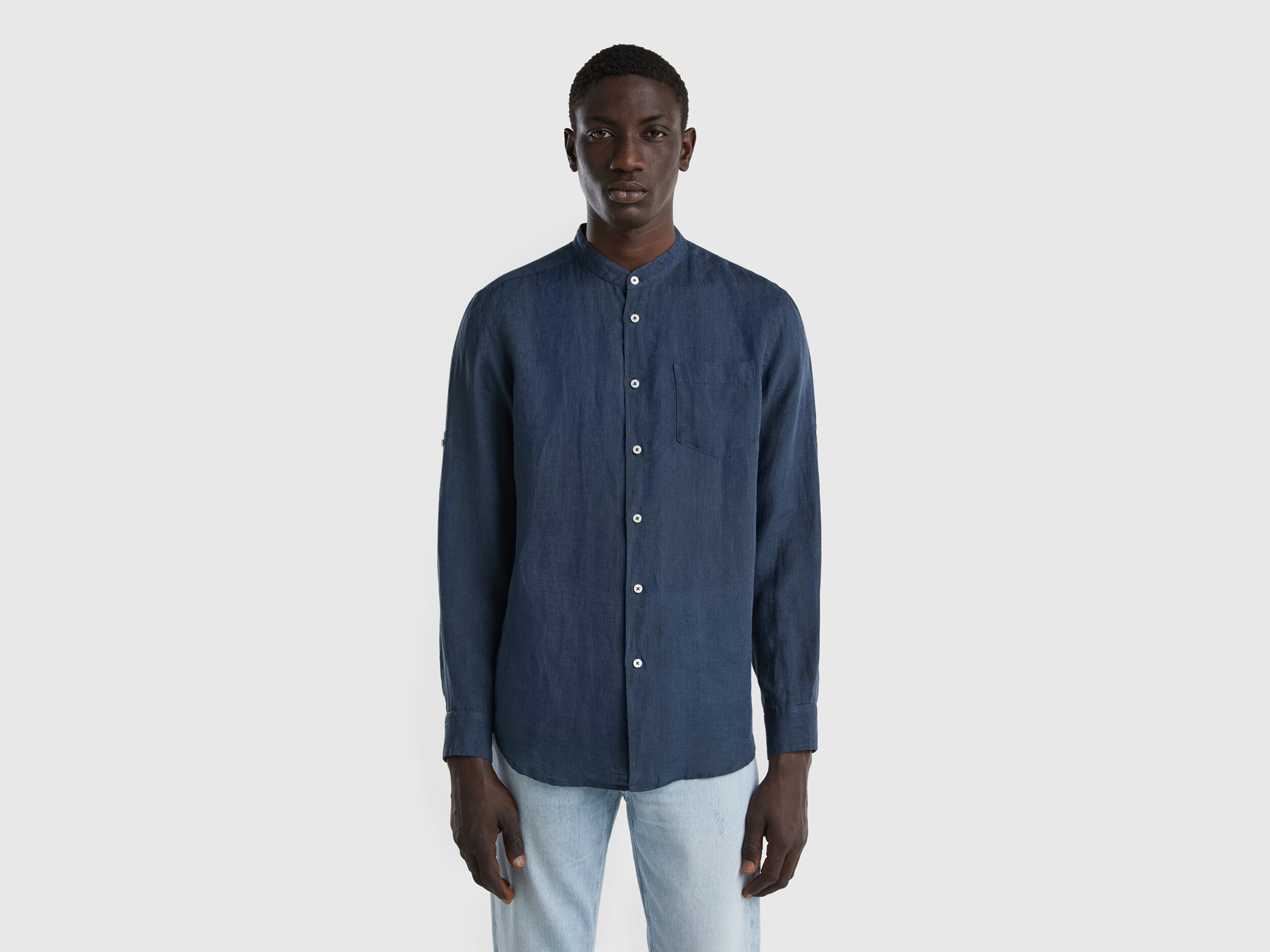 Camicia new arrivals lino benetton