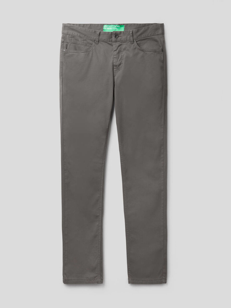 Pantaloni slim fit a cinque tasche image number 1