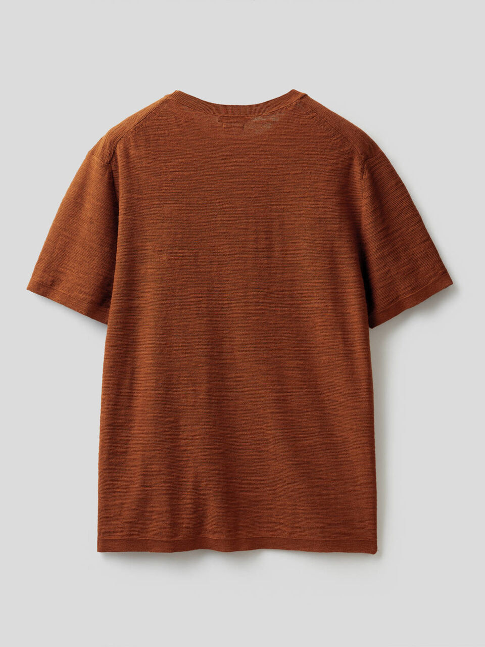 Tricot sweater in linen blend image number 2