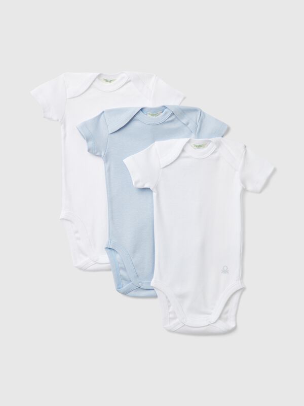  cotton solid color bodysuit set New Born (0-18 months)