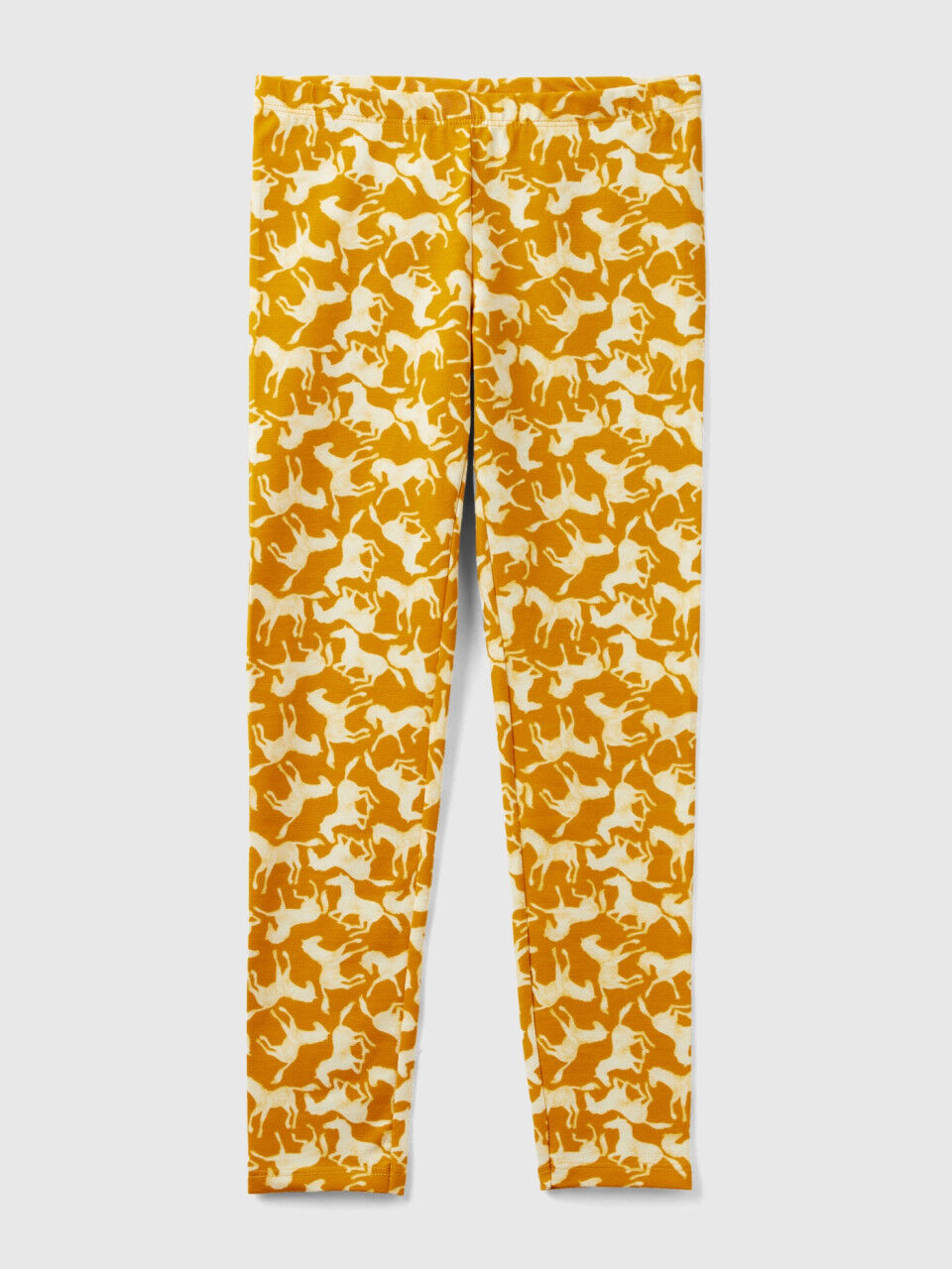 Legging jaune moutarde store