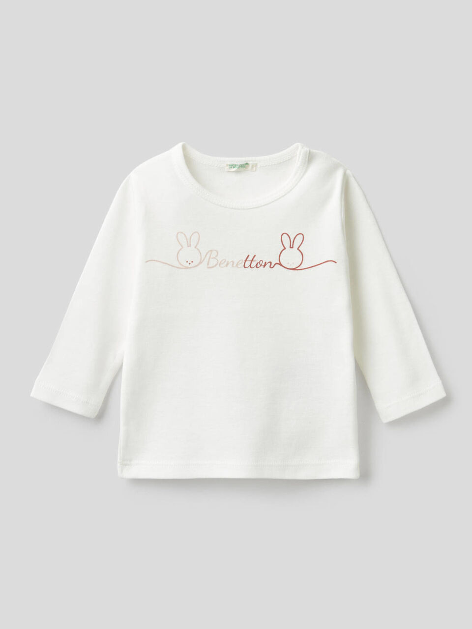 Long sleeve 100% organic cotton t-shirt image number 1