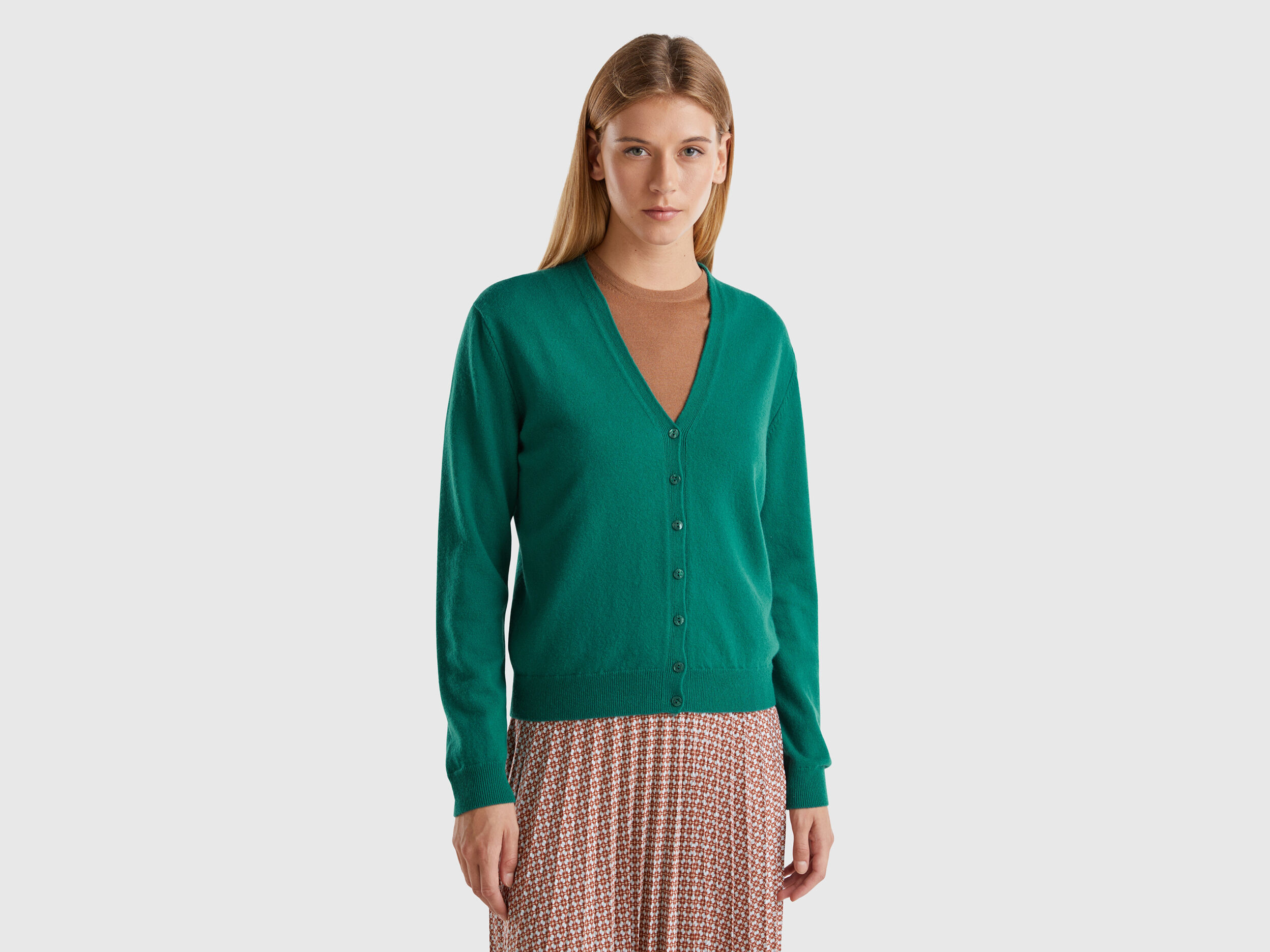 Pulls Sans Manches Laine Merinos Femme 2024 Benetton