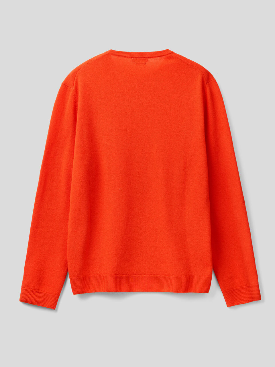Crew neck sweater in pure Merino wool image number 2