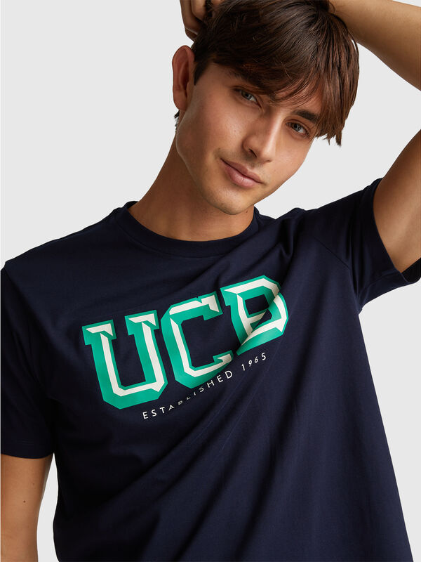 T-shirt en coton avec logo Homme