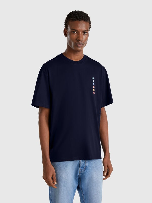 Oversized t-shirt with patch Men