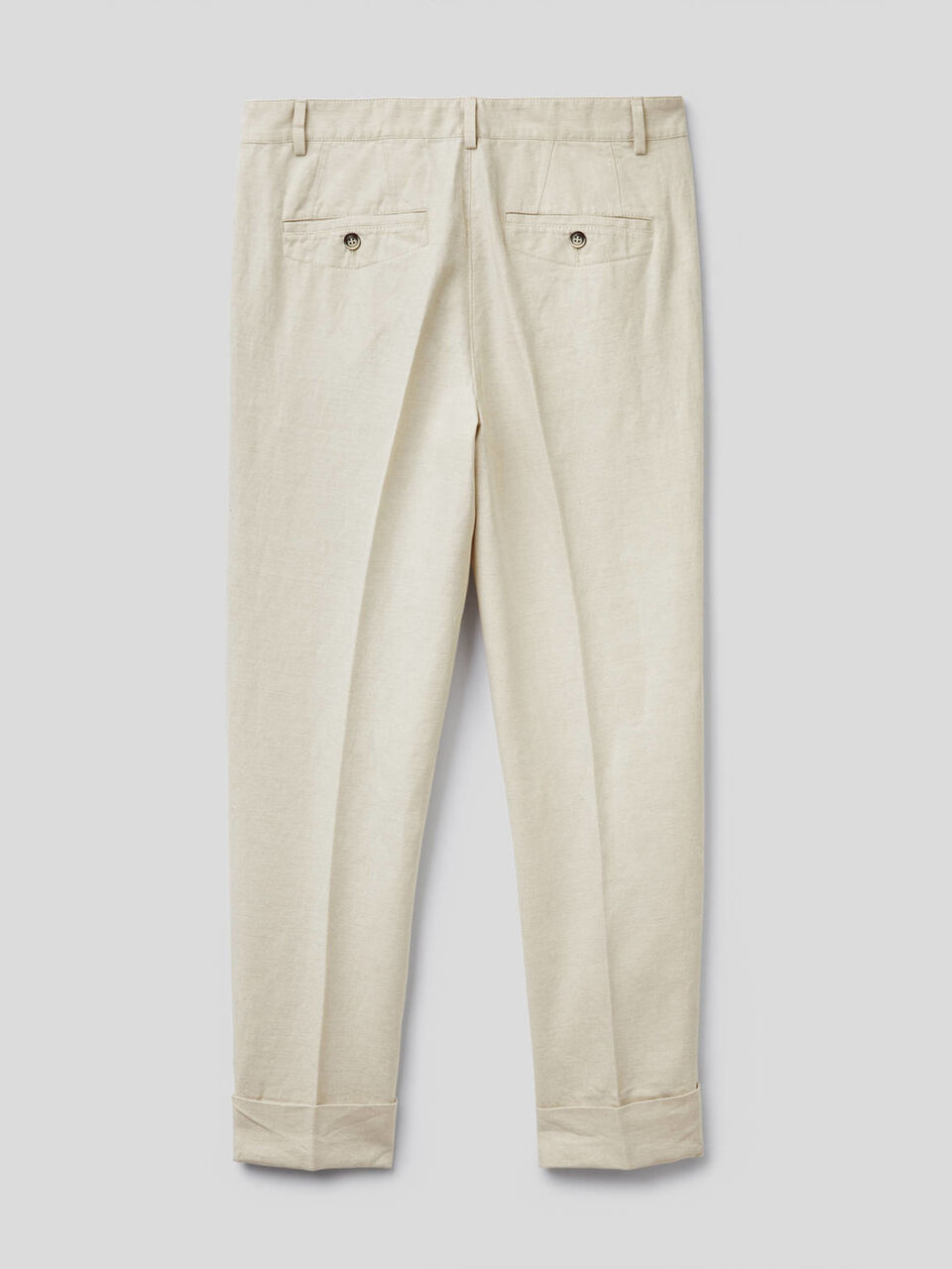 Pantalon en lin mélangé image number 2