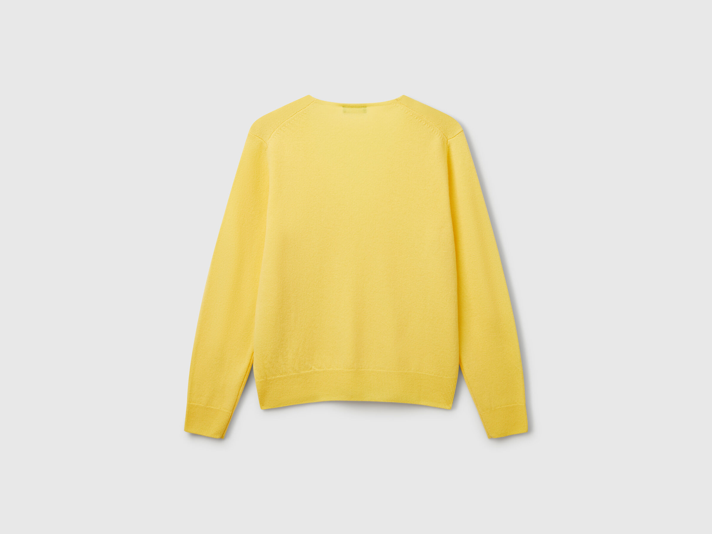MAGLIA SCOLLO V M/L Donna image number 4