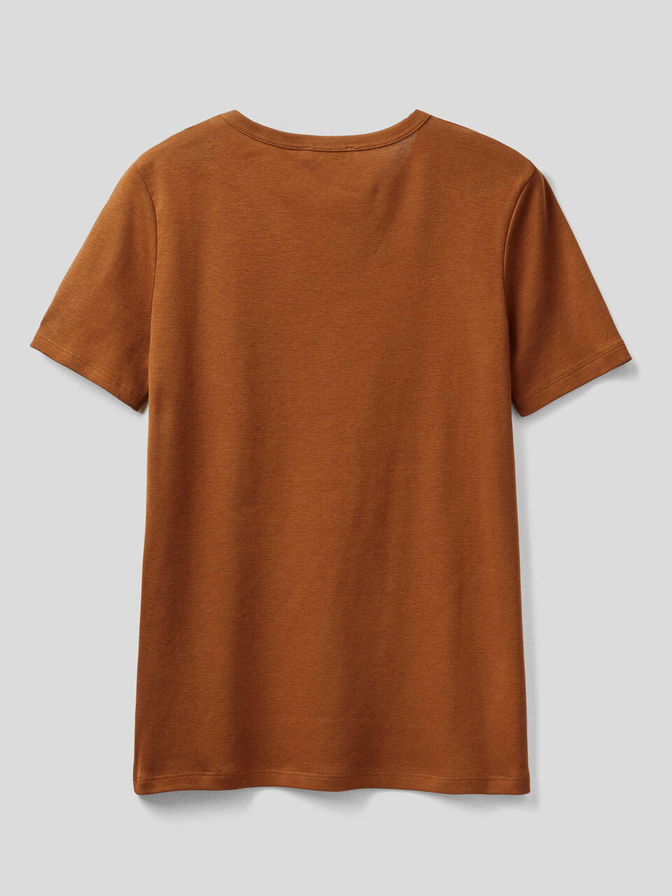 T-shirt in cotone a fibra lunga image number 2