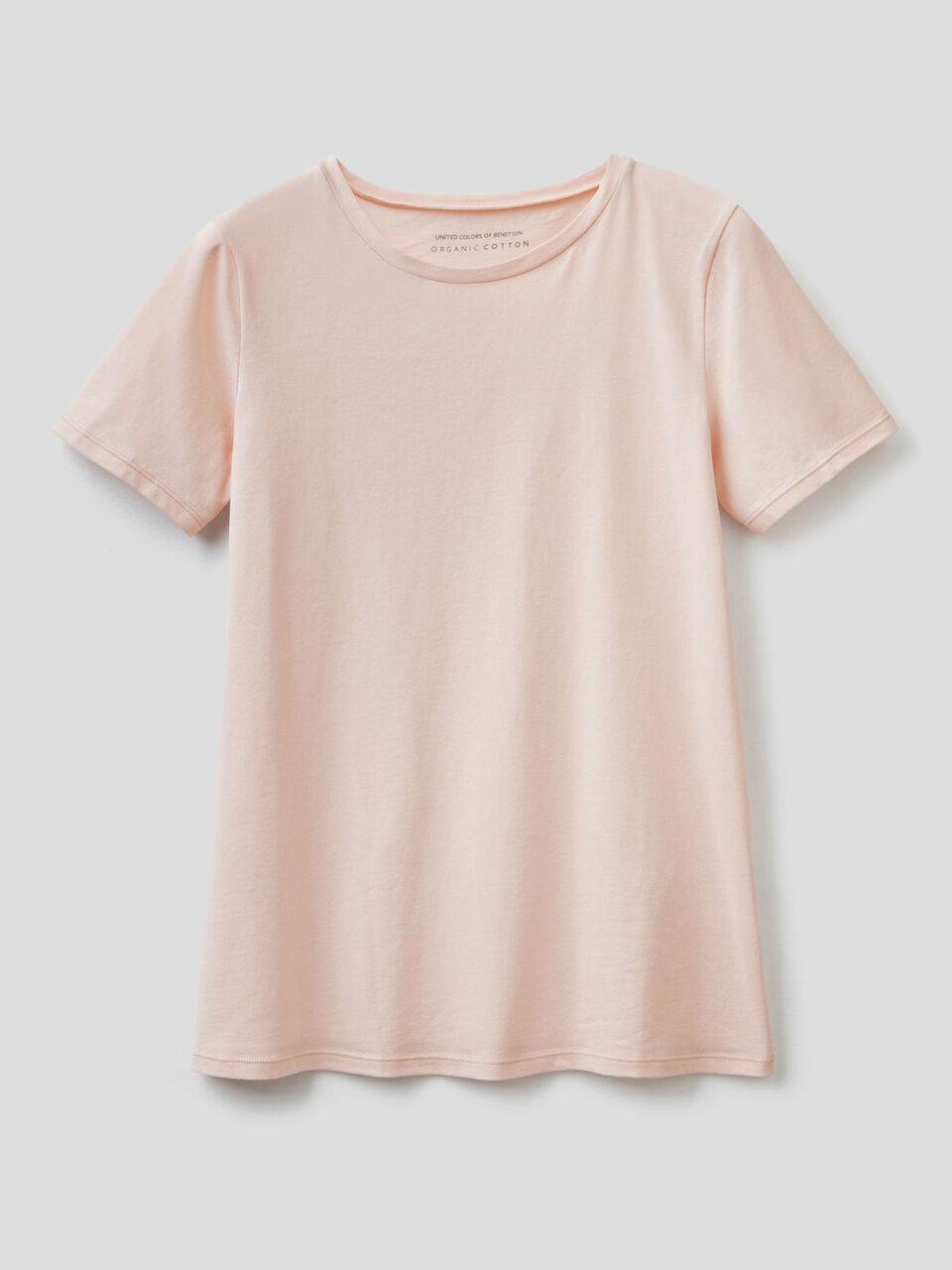 T-shirt in cotone bio super stretch image number 1