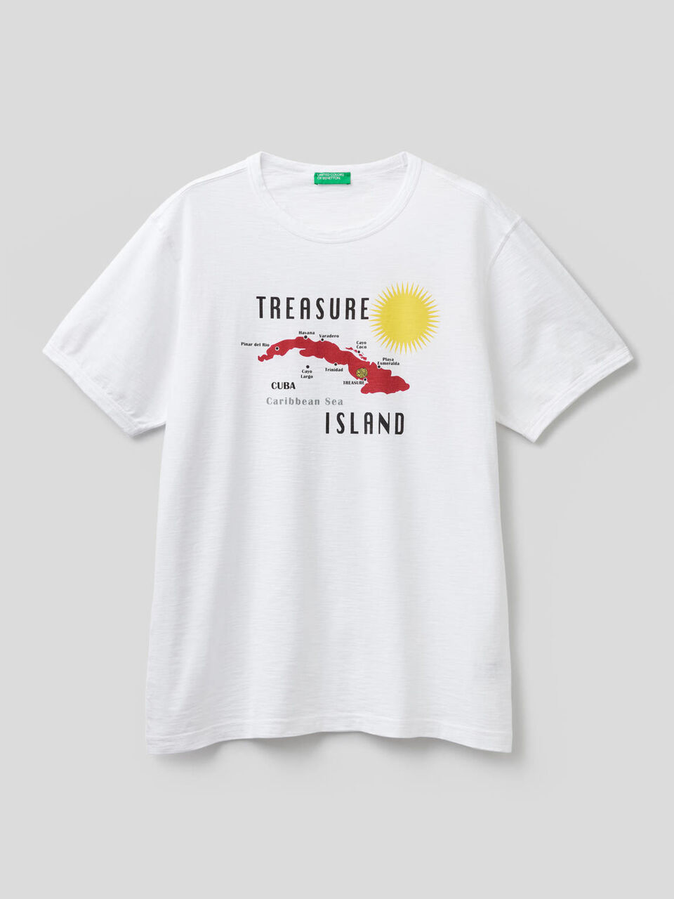 T-Shirt aus reiner Baumwolle mit Print image number 1